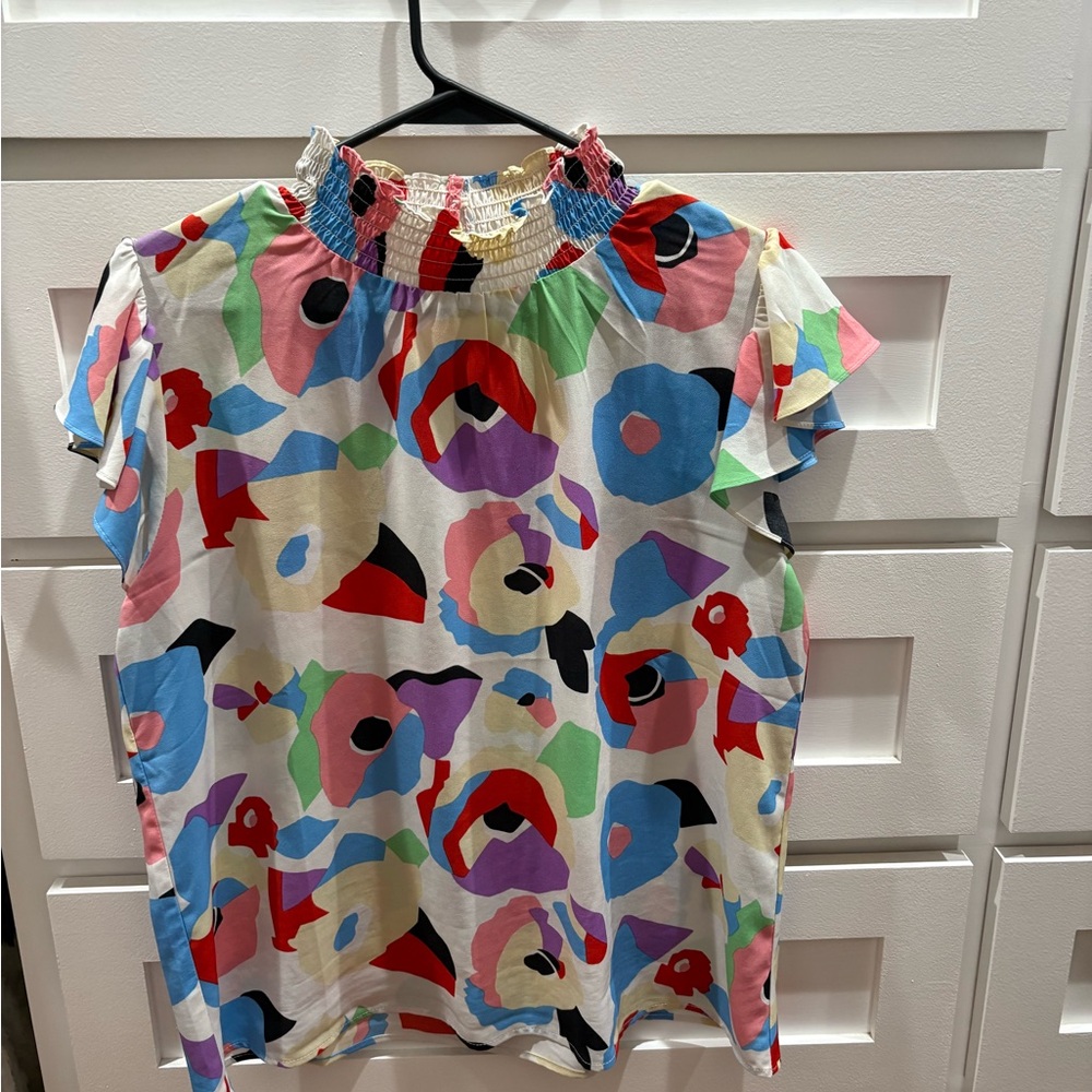 THML Multicolor Floral Blouse